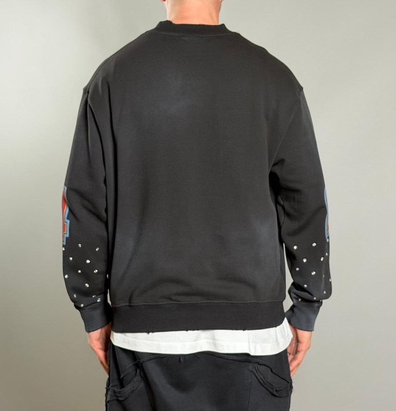 Мъжка блуза Black Racing Club Crewneck