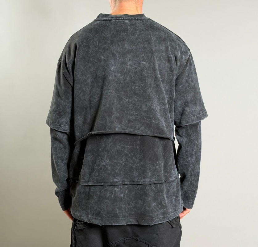 Мъжка блуза DOUBLE LAYER EFFECT