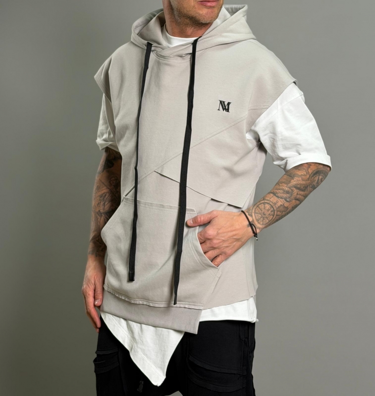 Мъжка блуза DRAPE-01  MOVOMO