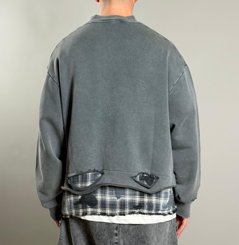 Мъжка блуза REBEL LAYER SWEAT