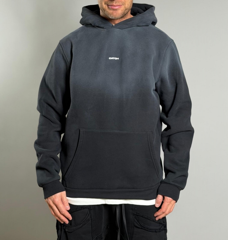 Мъжка блуза с качулка CATCH Fade Black