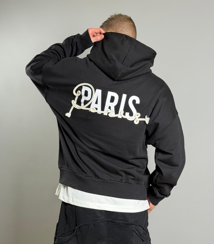 Мъжка блуза с качулка PARIS Rope