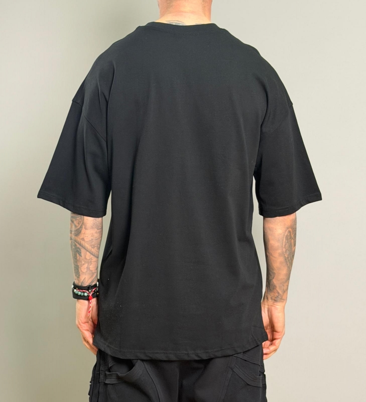 Мъжка оувърсайз тениска VOID STAR