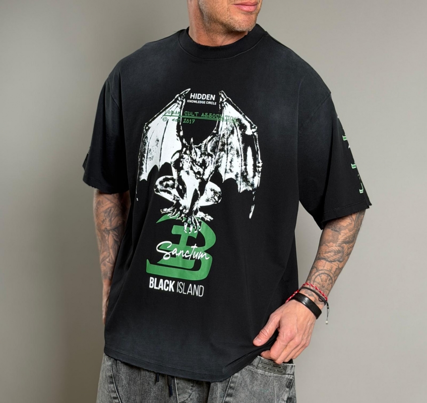 Мъжка тениска  Sanctum Black
