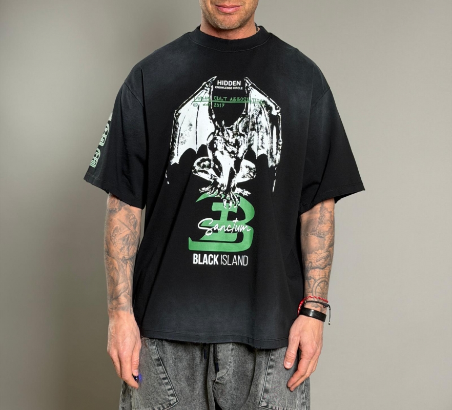 Мъжка тениска  Sanctum Black