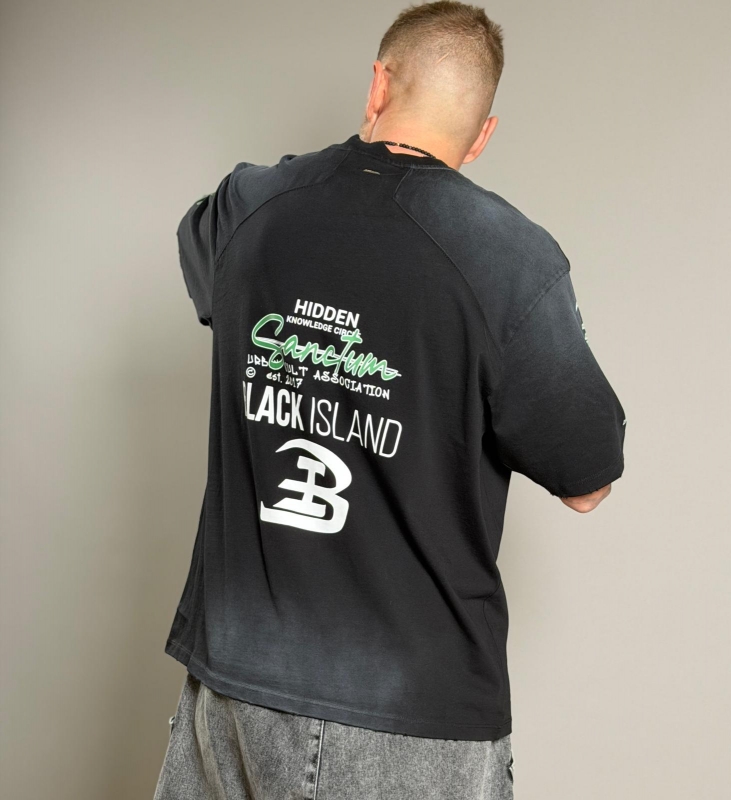 Мъжка тениска  Sanctum Black