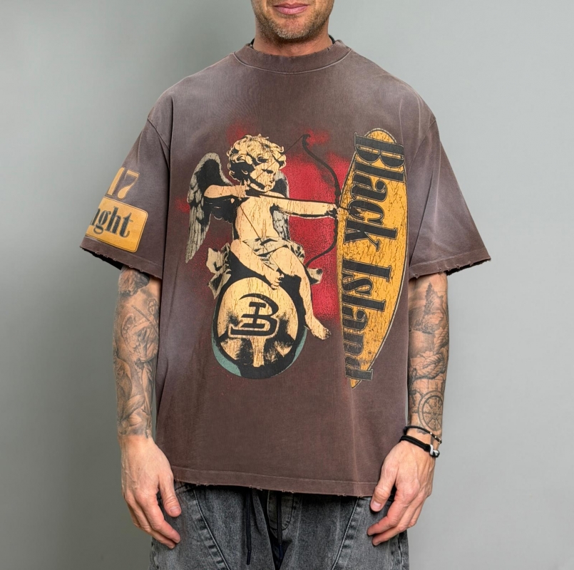 Мъжка овърсайз тениска ARCHER ICON TEE