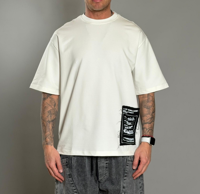 Мъжка тениска BACK Statement