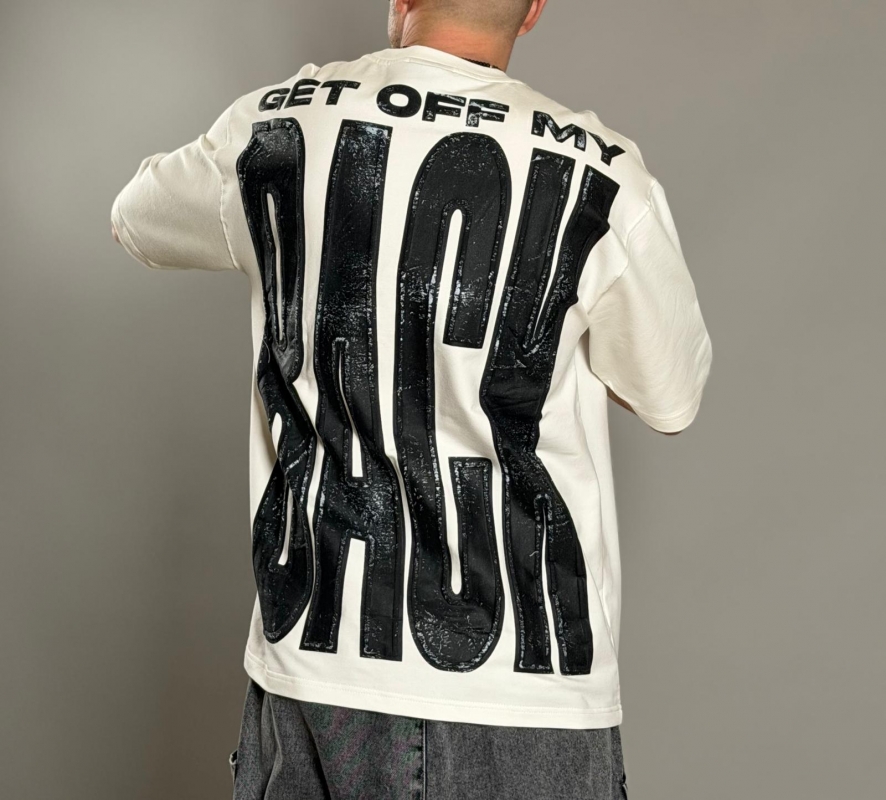 Мъжка тениска BACK Statement