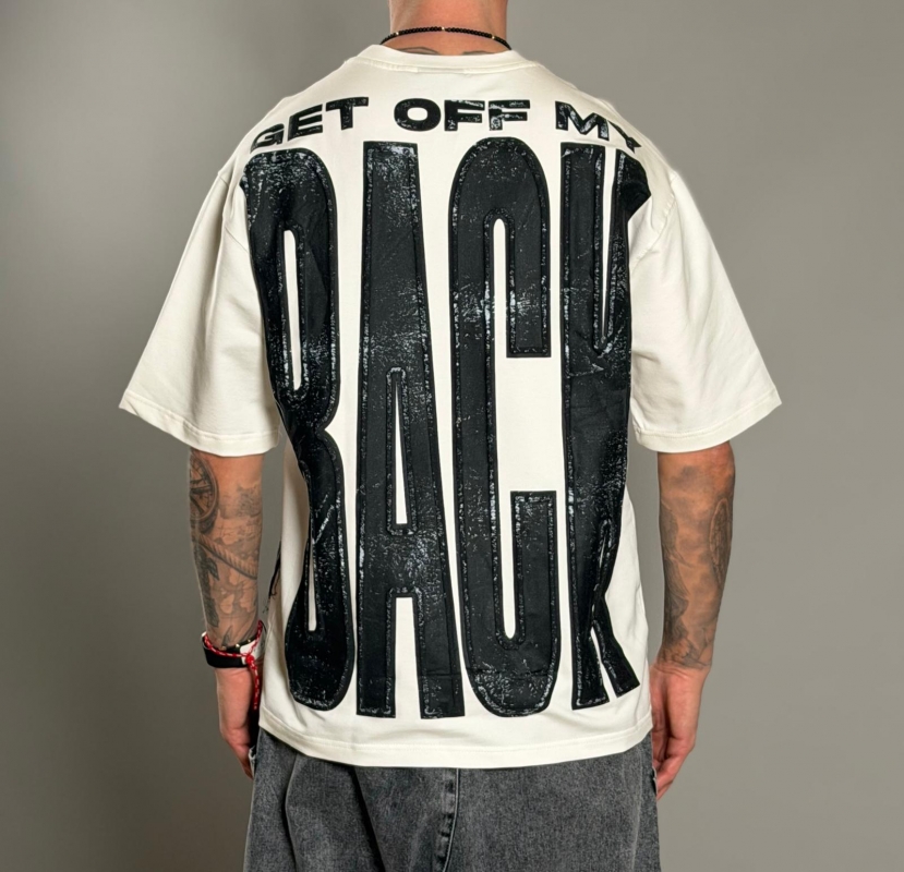 Мъжка тениска BACK Statement