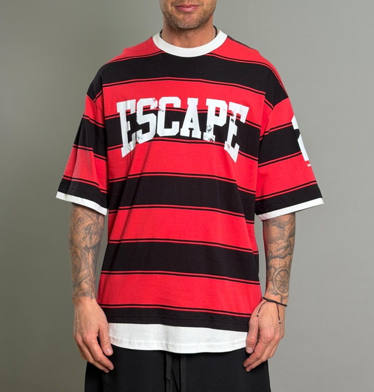 Мъжка тениска ESCAPE STRIPED II