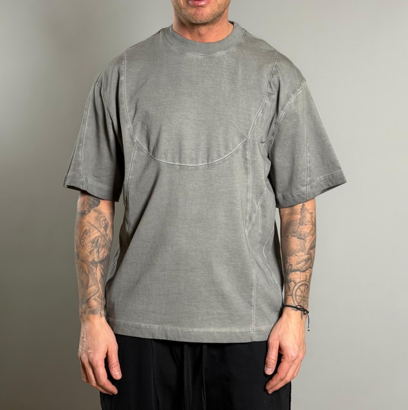 Мъжка тениска GREY WASH CONSTRUCT TEE