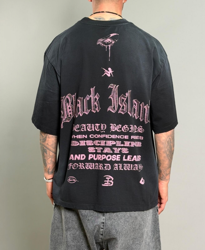 Мъжка овърсайз тениска ICON STATUE TEE