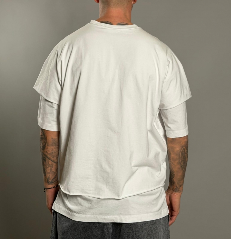 Мъжка тениска LAYERED DROP TEE