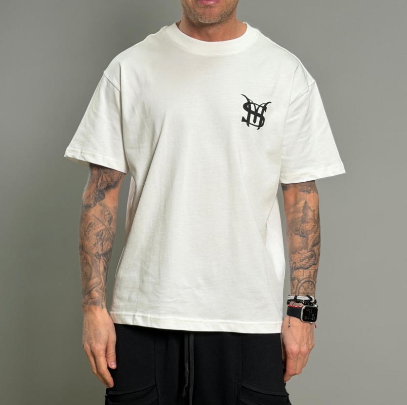 Мъжка тениска off white print