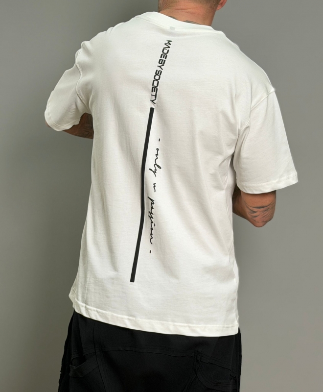 Мъжка тениска off white print
