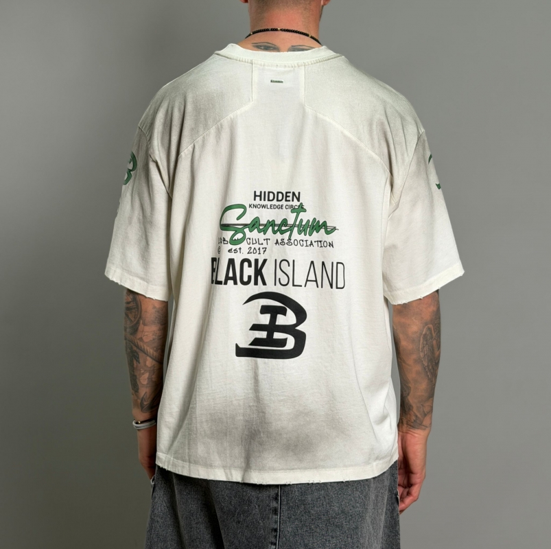 Мъжка овърсайз тениска SANCTUM GRAPHIC TEE