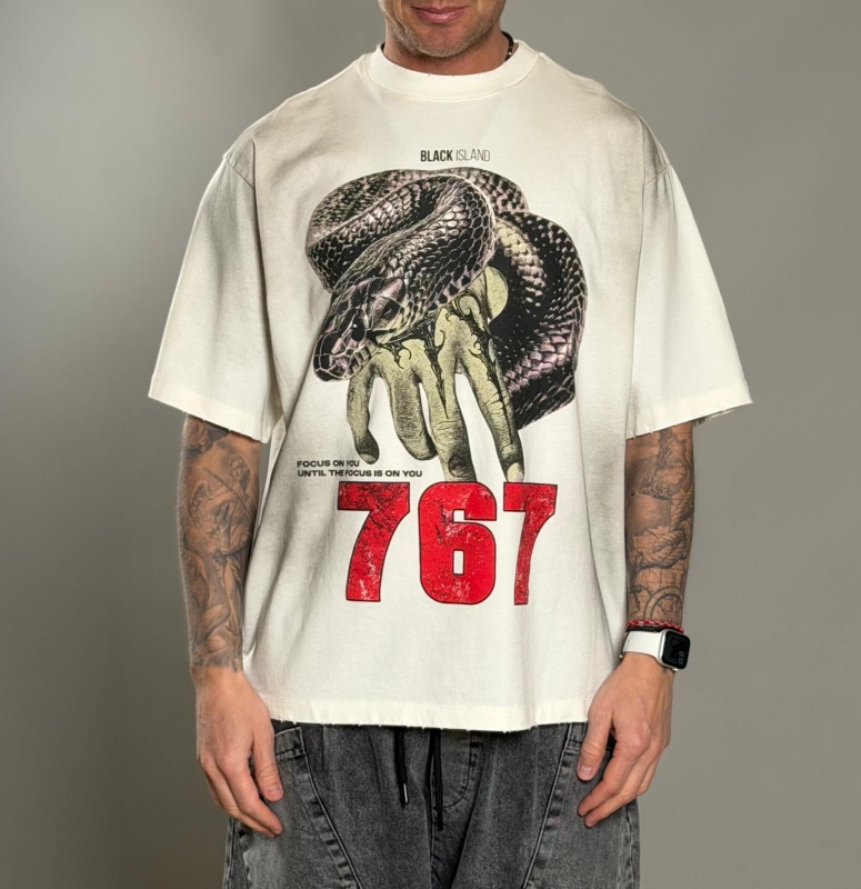 Мъжка тениска Snake