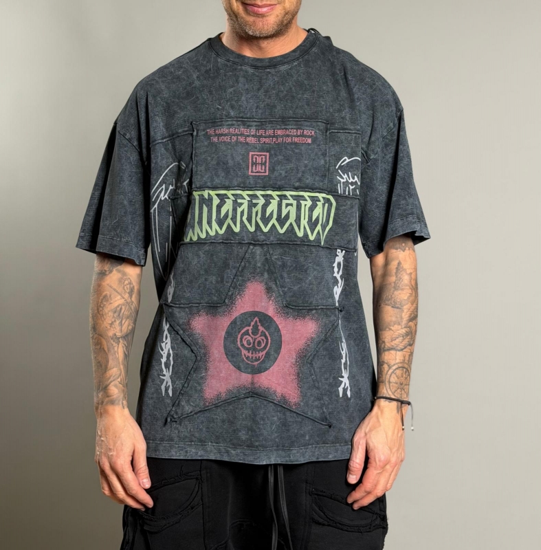 Мъжка тениска UNAFFECTED Rebel Star