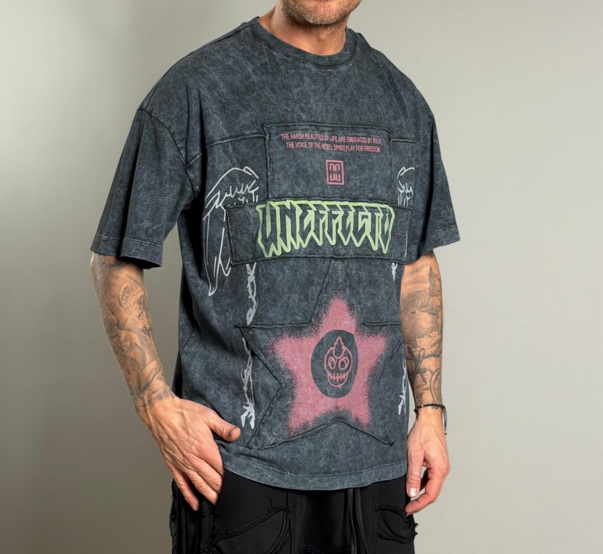 Мъжка тениска UNAFFECTED Rebel Star