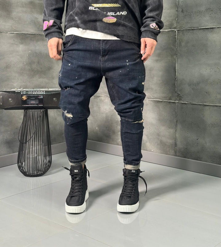 Мъжки дънки ARC DENIM – MID BLACK