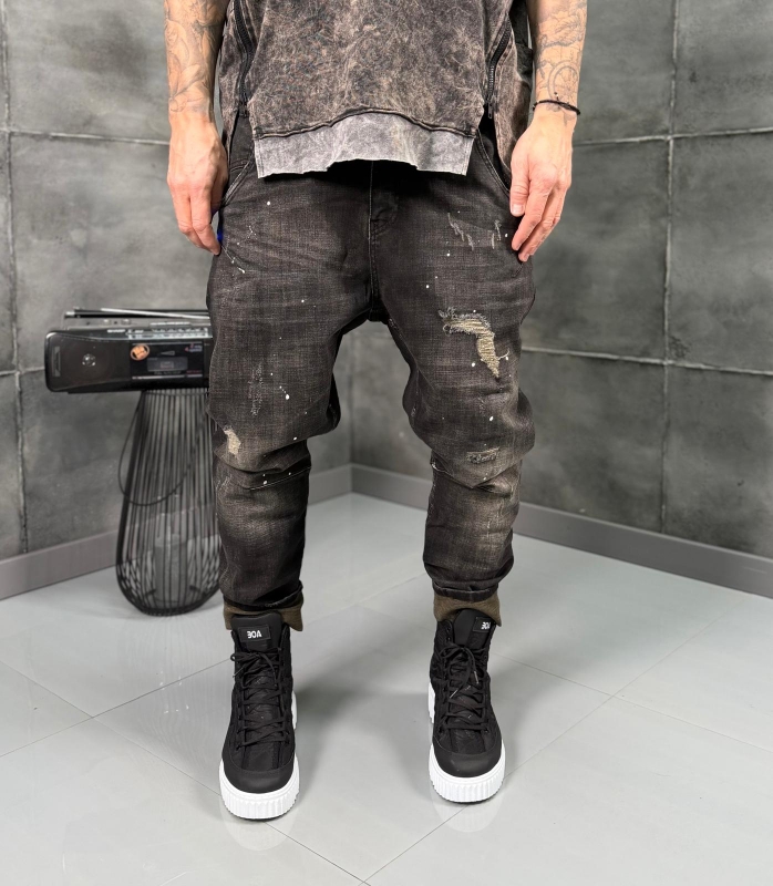 Мъжки дънки ASH CORE TAPERED