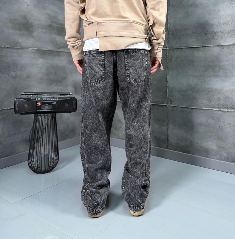 Мъжки дънки BLACK ACID JEANS