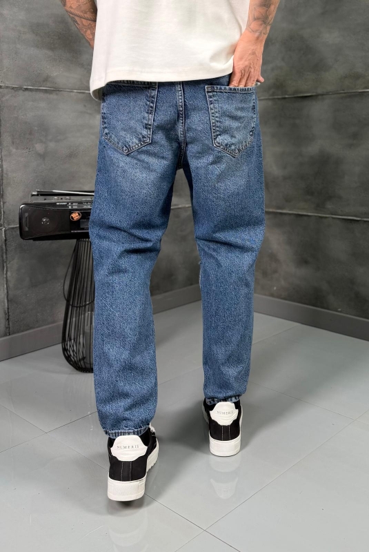 Мъжки дънки BLUE DESTROYED II