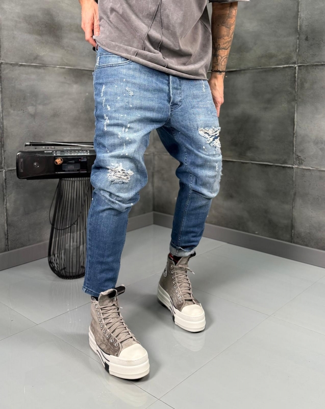 Мъжки дънки BLUE HAVOC DESTROY