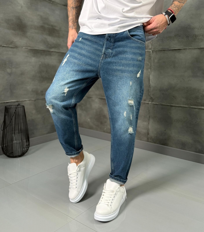 Мъжки дънки Boyfriend SKYFADE