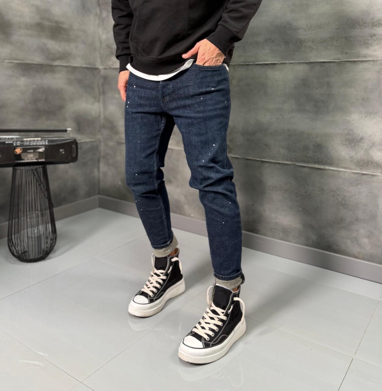 Мъжки дънки DARK SPECK TAPER