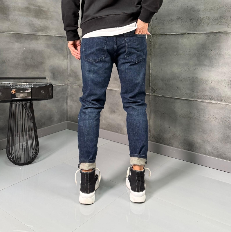 Мъжки дънки DARK SPECK TAPER