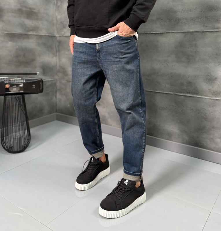 Мъжки дънки Dark Washed Blue