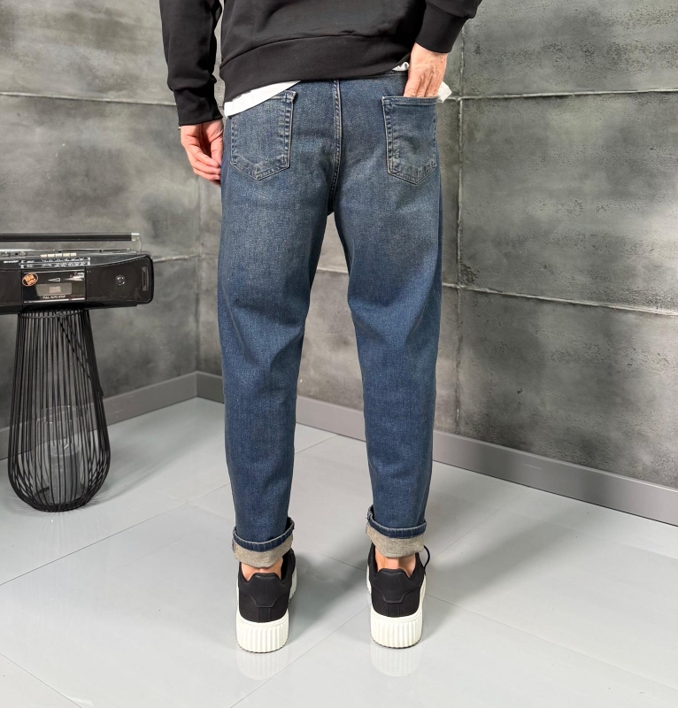 Мъжки дънки Dark Washed Blue