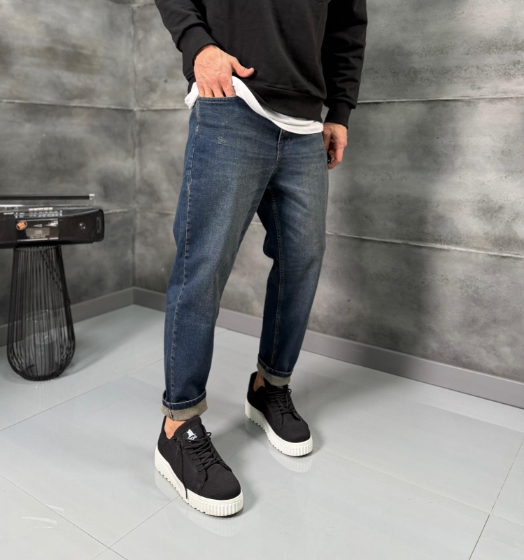 Мъжки дънки Dark Washed Blue