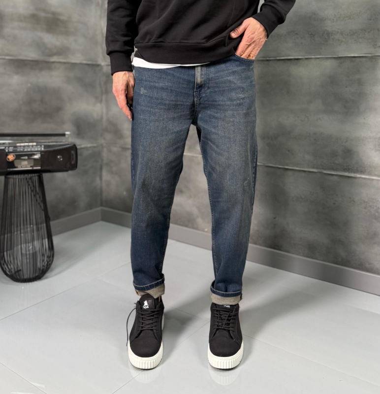 Мъжки дънки Dark Washed Blue
