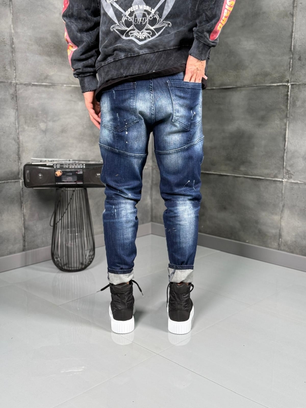 Мъжки дънки Indigo Flux Denim
