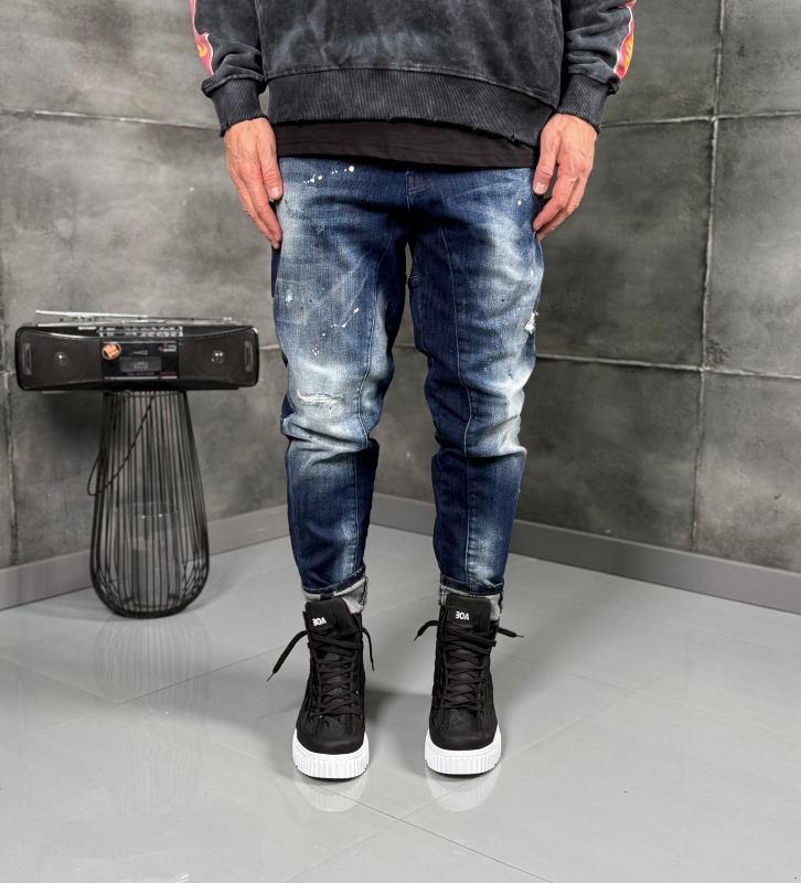 Мъжки дънки Indigo Flux Denim