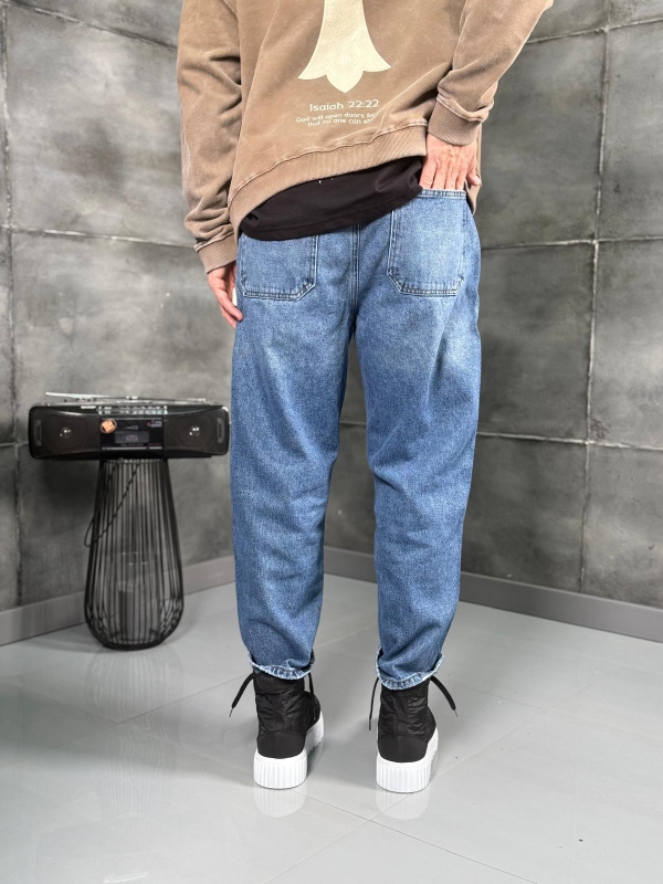 Мъжки дънки Minimal Blue Denim