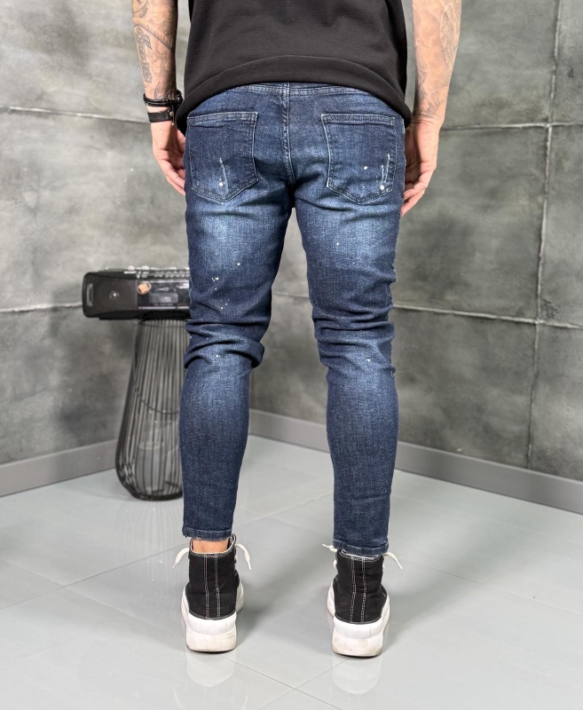Мъжки дънки PAINTED SKINNY