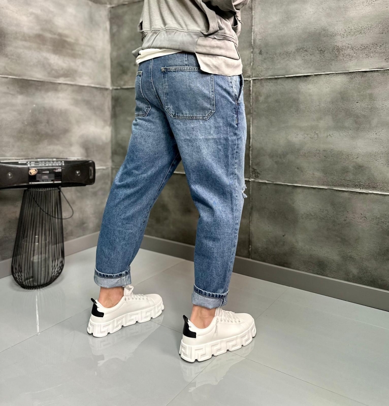 Мъжки дънки Raw Edge Denim