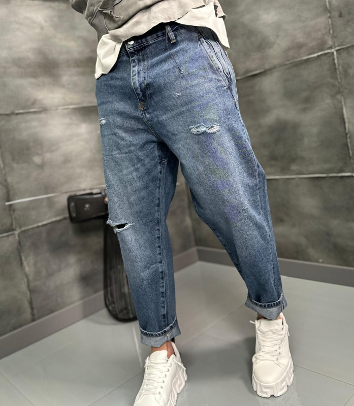 Мъжки дънки Raw Edge Denim