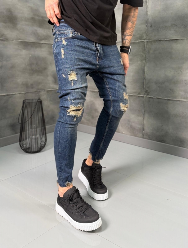 Мъжки дънки RAW EDGE RIPPED II