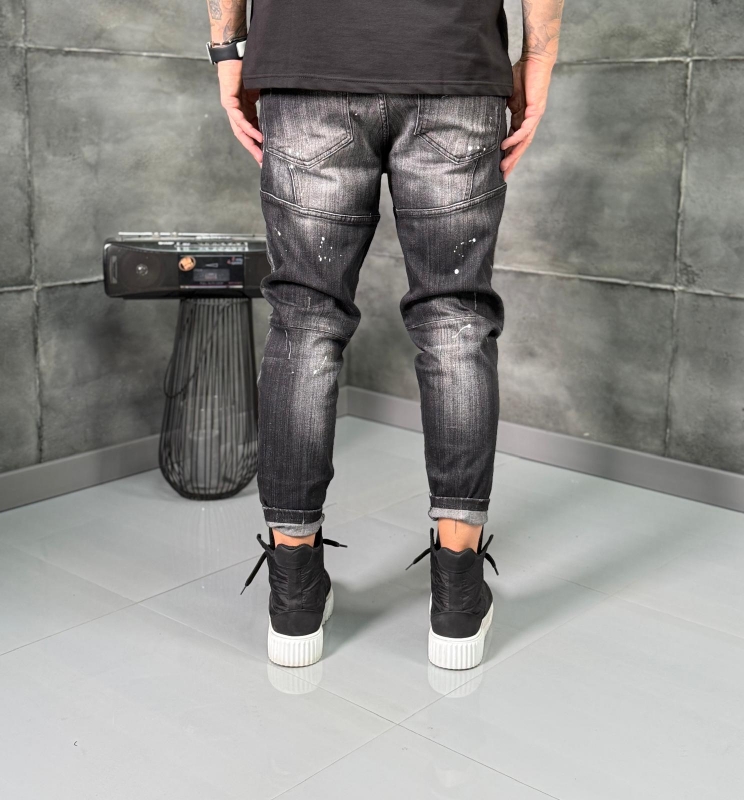 Мъжки дънки Skinny Fit URBAN SPLASH DENIM