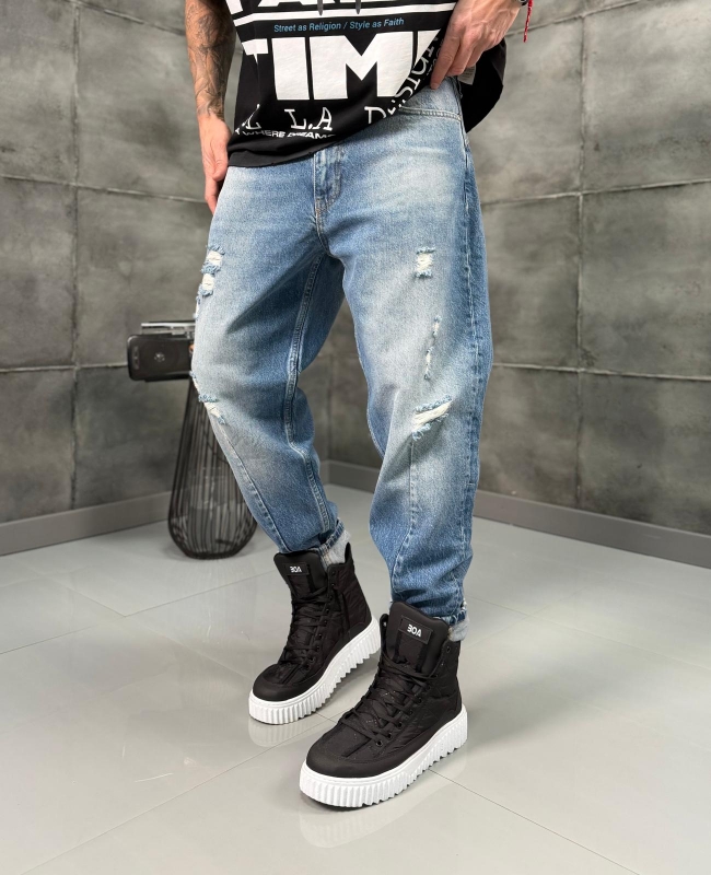 Мъжки дънки SKY DISTRESSED