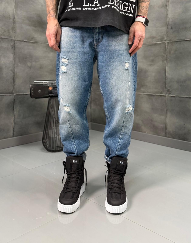 Мъжки дънки SKY DISTRESSED