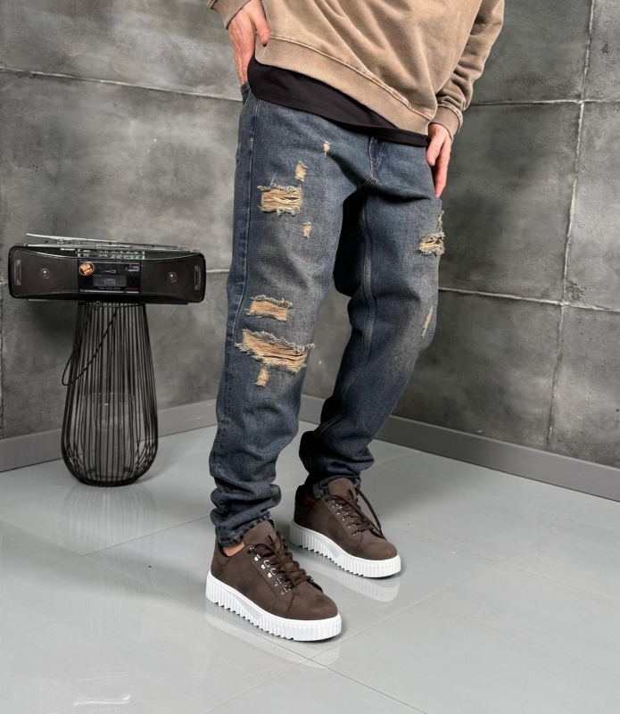 Мъжки дънки Void Black Denim