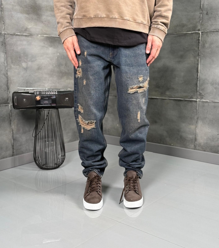 Мъжки дънки Void Black Denim