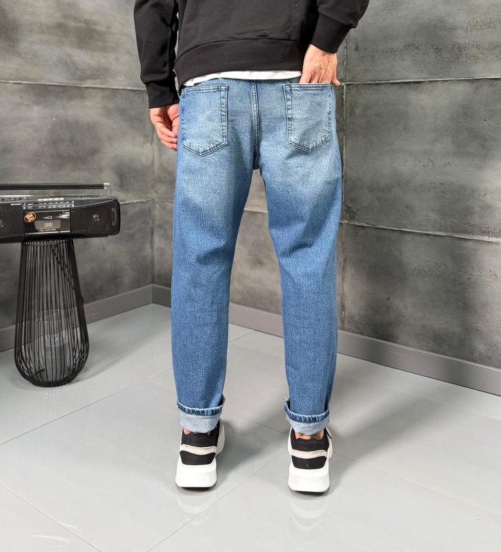 Мъжки дънки – Light Blue Destroyed