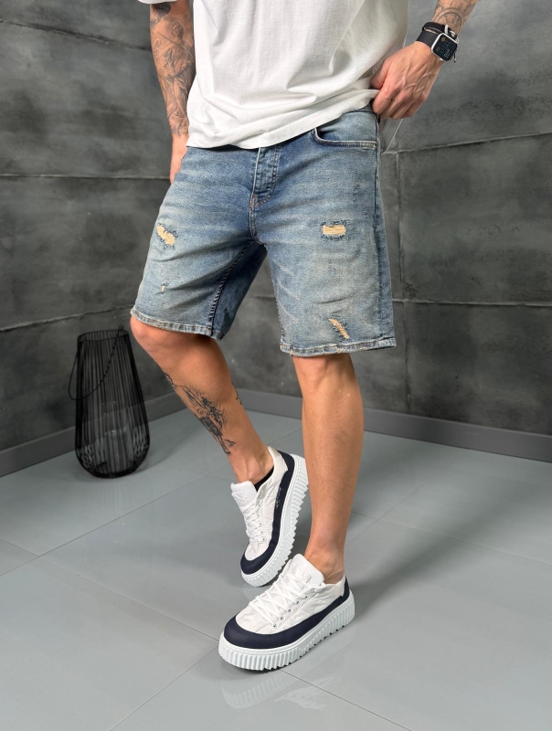 Мъжки къси дънки DRAGO